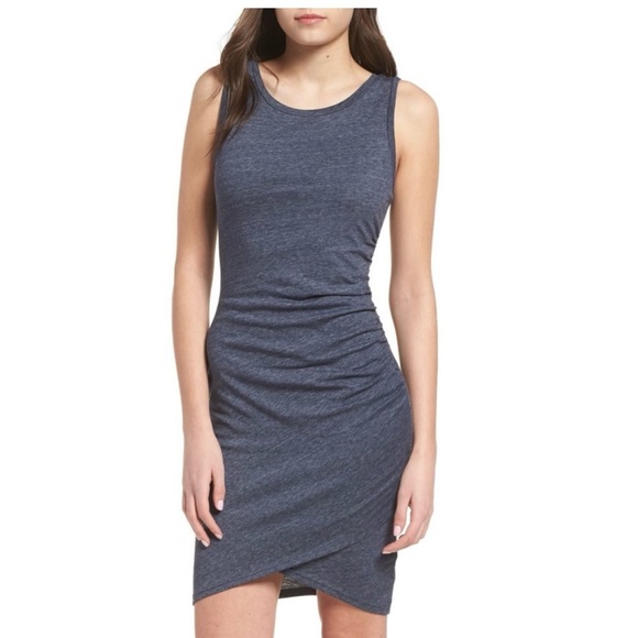 Leith Dark Gray Bodycon Sleeveless Dress - size small - Picture 2 of 14